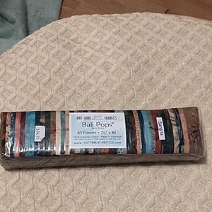 Bali Pops Fabric Strips Sangria